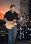 30th Birthday gig with my old band A-Rhythmi@ Epiphone Les Paul Custom stripped