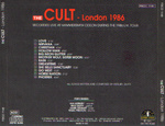Cult London 1986 Back (Hammersmith '85)
