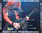 Ceremony for Mexico - Back