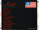 Cult Nirvana Back (NYC 1985)