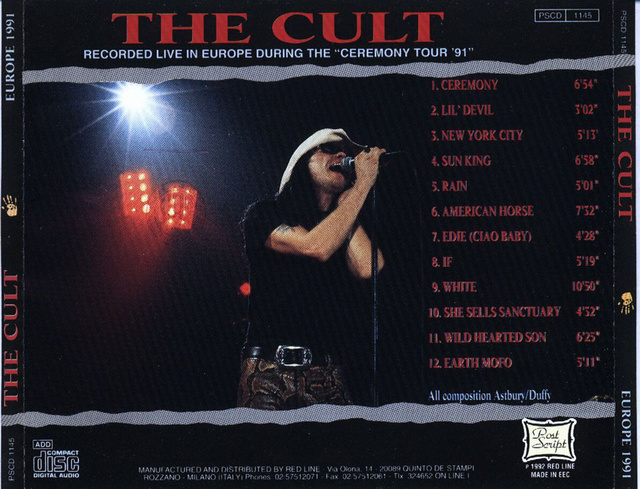 Europe 1991 back
