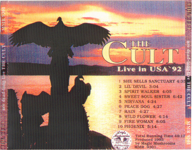 Cult Are Dead...Long Live The Cult (Finsbury Park '92) - Back