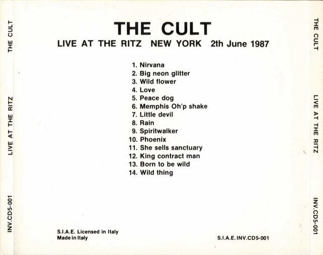 Ritz '87 Back